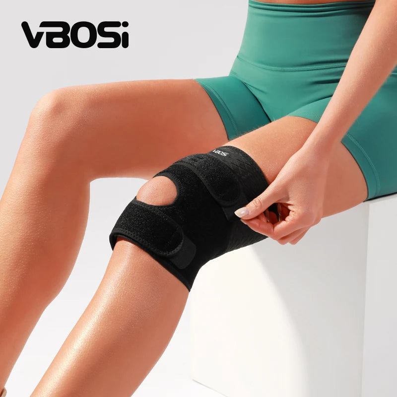 VBOSI New Arrival Unisex Knee Brace for Knee Pain Relief Neoprene Knee Brace for Working Out Running Injury Recovery