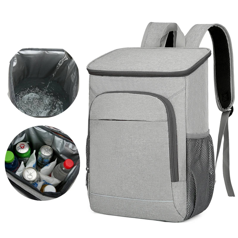 Factory Hot Selling Outdoor Waterproof Attraction Portable Soft Side Cooler Lunch Bags for Camping Hiking Cold Storage Bag