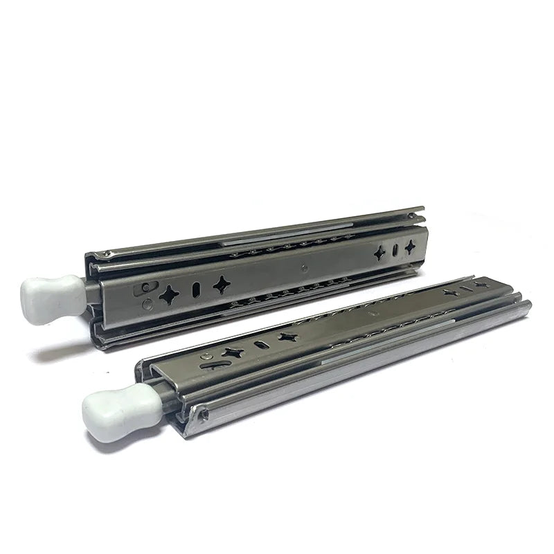 SS2053LK Stainless Steel 304 Heavy Duty Industrial Drawer Slide with Lock 120kg Load Capacity for Kitchen & Outdoor Use