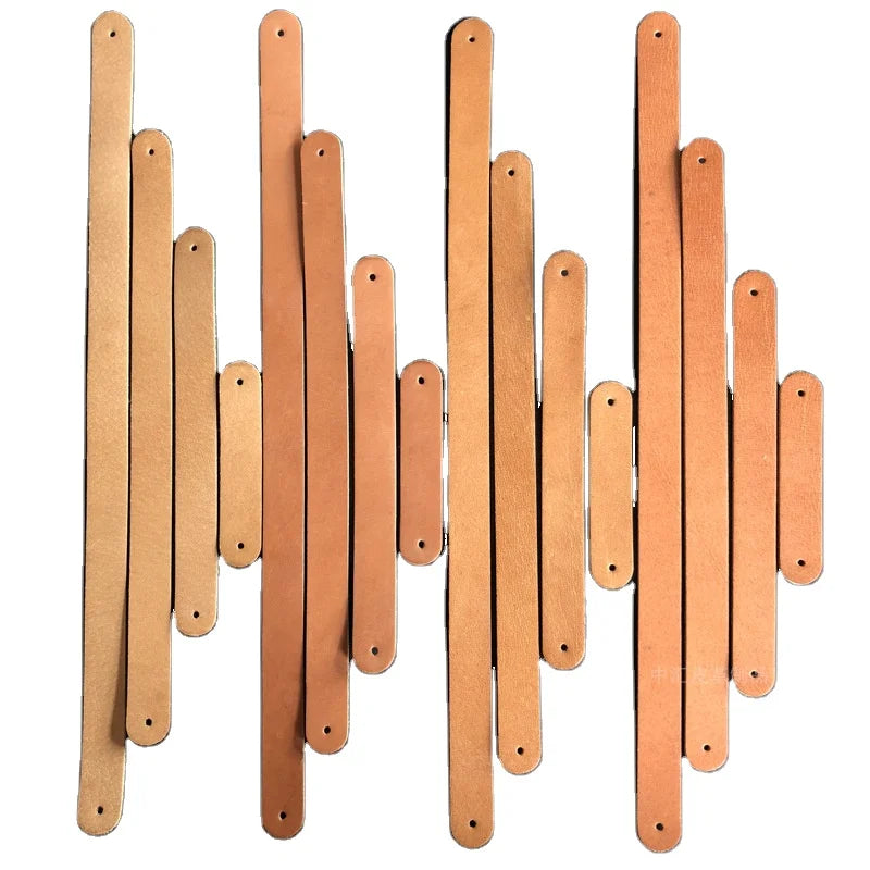 Vegetable Tanned Genuine Leather Strip for Wood Accessories/Luggage Handle/Speaker Hand Straps