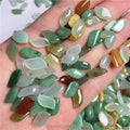 Jade Jade Ring Face Colored Egg Face Myanmar Yang Green Jade Bracelet Ring Inlaid Naked Stone Wholesale