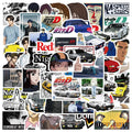 50Pcs Initial D Classic Anime Graffiti Sticker for Boy Laptop Phone Motorcycle Vinyl AE86 Japanese Car Sticker