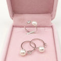 WHOLESALE BULK PRICE 925 Sterling Silver Pearl Ring Adjustable DIY RING for PearlDIY Accessories Silver