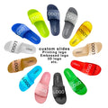 2021 Latest Design Mens Pvc Sandals Men Slides Black Slipper Custom logo Men Slipper Slide for Women