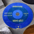 Video Game cd Dvd Rug Round Gaming Bed Sides Disc Anime Rug Cool Record Rug for One Person Room