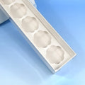 XJH 5 Hole Cupcake Boxes With Clear Lid Muffin Cup Cake Box for Birthday Party Wedding