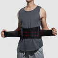 Sports Protective Elastic Breathable Double Compression Waist Support Belt for Men and Women
