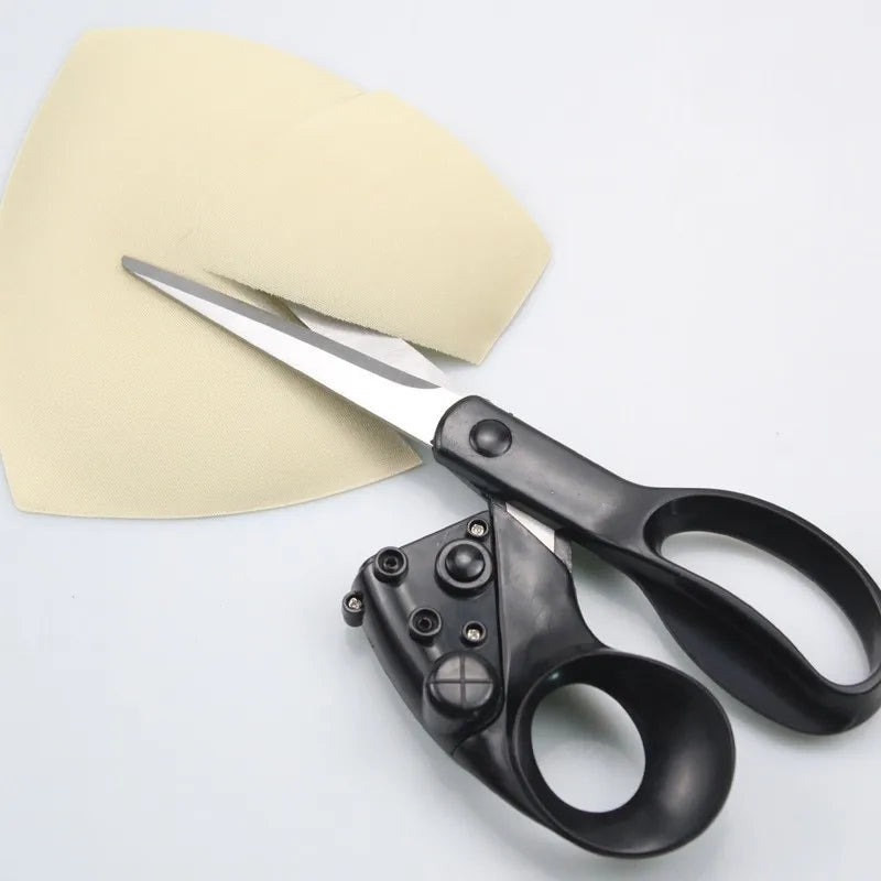 Stainless Steel Infrared Paper Cutting Kitchen & Office Knife Household Tailor Scissors with Plastic Handle