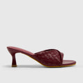 Fashionable and Charming French Elegant Women's slippers Temperament Open-toe Bow High Heeled Sandals New Summer Style