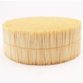 Customized 100pcs Eco-Friendly Disposable Birch Wood & Bamboo Toothpicks for Restaurants