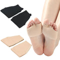 Forefoot Half Pad Metatarsal Sleeve with Gel Pads Ball-of-Foot Cushions for Bunion Pain Relief