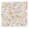 Colorful  Fish Scale Pearl Shell Wall Tiles Home Decorative Waterproof Stick and Go Wall Tile Backsplash Peel and Stick Mosaics