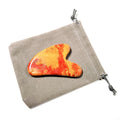 HY Factory price mookaite jasper stone massage facial gua sha heart scraping massage tools