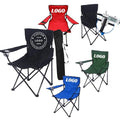 Custom Logo Printed Portable Backpack Folding Chair for Outdoor Beach Camping Modern Design for Fishing Hiking for Courtyards