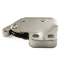 1 Set Mini Latch Touch Spring Lock with Iron+Plastic Reduce Noises Modern Design for Kitchen & Home Office Cabinet Doors