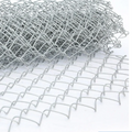 3mm Galvanized PVC Chain Link Fence with Barbed Wire 6 Feet Height Eco Friendly & Rot Proof Includes 3D Modeling