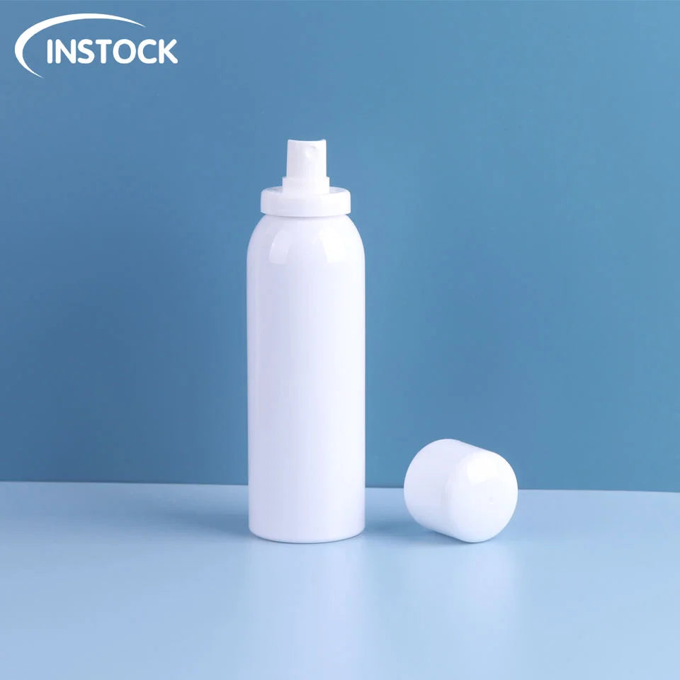 Customizable 120/150/180/200ml PET Airless Cosmetic Container Empty Plastic Bottles for Spray Toner Packaging