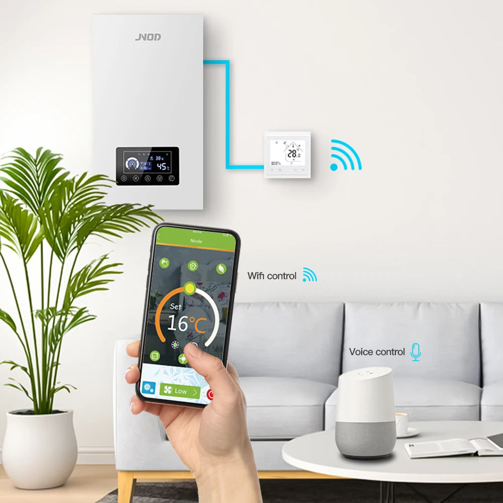 Wifi Control Electric Heating Boiler for Home Room Underfloor and Radiator Heating Boiler