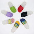 Wholesale Custom Men's Fashion Flip Flops Light Weight Anti-Slip Bathroom Platform Slides for Winter