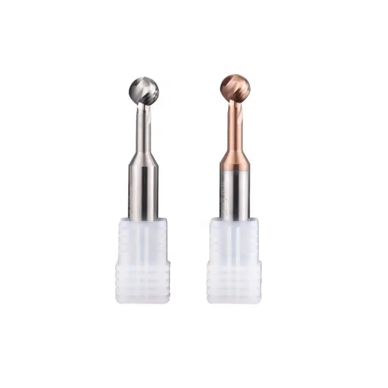 Carbide Steel Lollipop Ball End Mill R0.5 R1.75 R2.5 R3 R4 Carbide Steel Carbide Lollipop Milling Cutter Lollipop End Mill