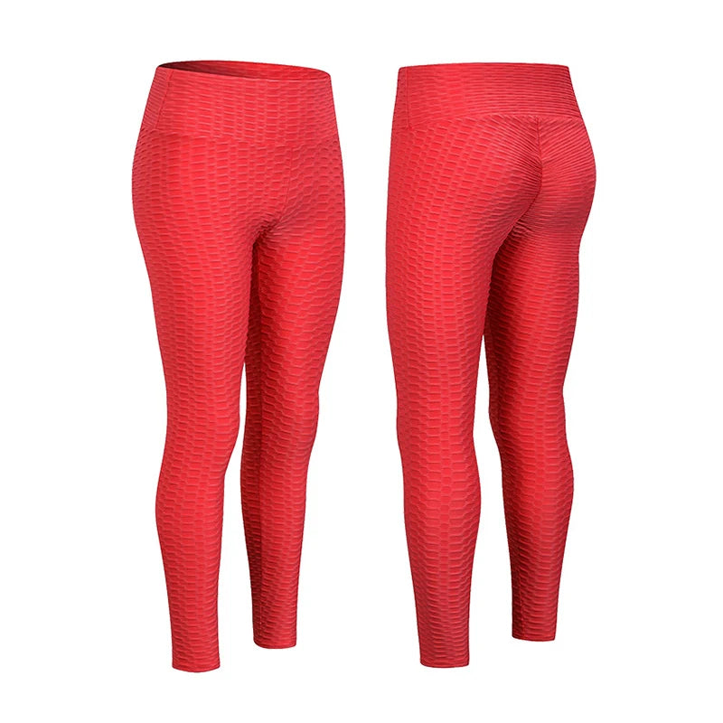 Women's Sports Yoga Pleated Pants Tie-dye High Waist Buttock Lifting Bubble Pants Tight Quick Dry Breathable Fitness Pants