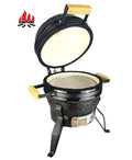 KIMSTONE 13 Inch Griller Ahumador De Carbon  Kamado Home and Garden Bbq Grills Ash Shovel Cast Iron Grill Bucket