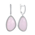 925 Sterling Silver Bulk Wholesale Order Vintage Irregular Turtle Flour Glass Gemstone 925S Jewelry Earrings