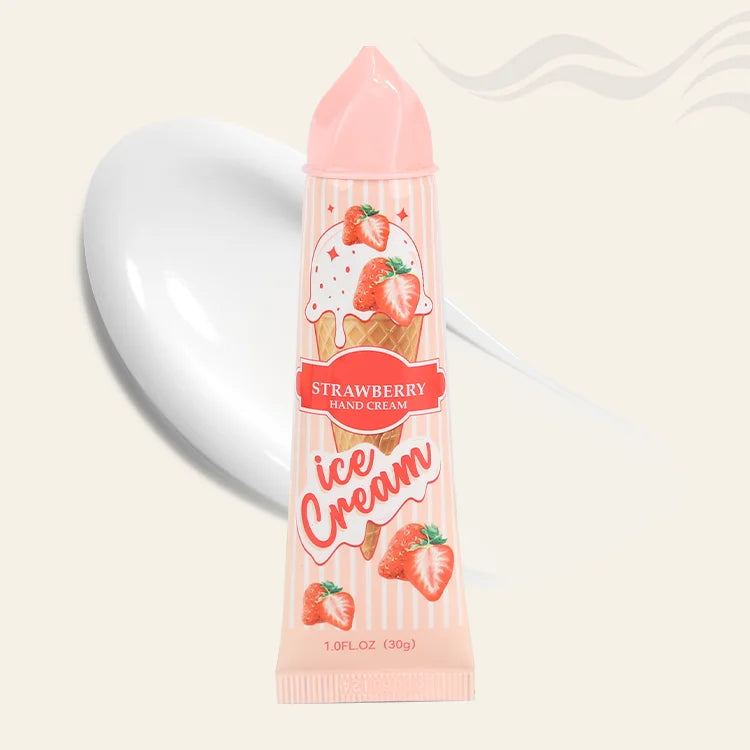Private Label Hand Care Nourishing Hand Lotion Softening Hydrating Anti-Dryness Moisturizing Strawberry Scented Hand Cream