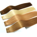 Weft Russian Hair Cuticle Aligned Remy Virgin Double Drawn Weft Hair Extensions Human Hair 14"-24" Customized Color Bellecode