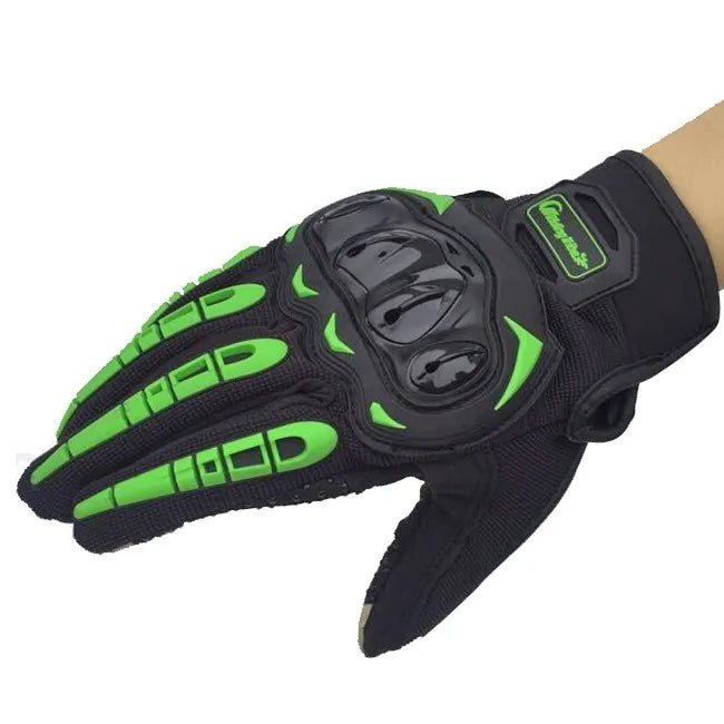China Manufacture Hard Knuckle Summer Sport Spring Anti Slip Motorbike De Moto Riding Gloves