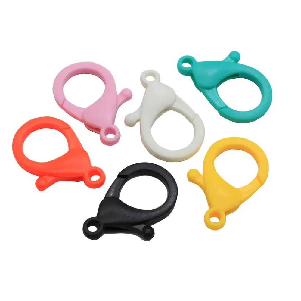 Key Chain Accessories Plastic Hook Accessories Jewelry Handmade DIY Key Ring Keychains
