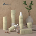 UAR Wholesale Cosmetic Plastic Skincare Container 60/80/100/120/150ml Lotion Bottle with Pump for Lotion & Toner Custom Color