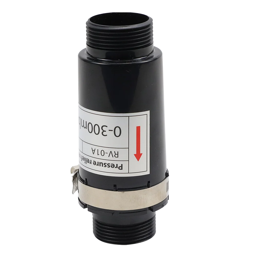RV-01 0-300 Mbar Plastic Air Pressure Relief Valve for Regenerative Blower