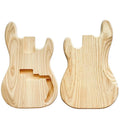 Ash P Bass Body Barrel  Bass Guitar 4 Strings Body Electric Unfinished P Bass Guitar Body for Wholesale