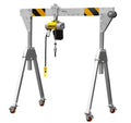 Spare Parts Provided Frame Adjustable Portable Mobile Gantry Crane 3 Ton JNDO Brand Hot Selling CE Customized