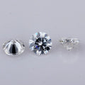 Wholesale Synthetic Lab Created Moissanites Diamond 6.5mm White D VVS GRA Moissanites Diamond Price Per Carat with