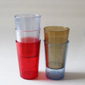 12oz Customizable LOGO Restaurant Home PP Clear PS Plastic Frosted Cup Juice Drink Cup