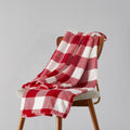 Hot Selling Checkerboard Printed Blankets Buffalo Plaid Flannel Fleece Blanket for Sale