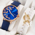 Wholesale Women Elegant Quartz Wristwatch Fashion Watches with Bracelet Gift Set for Ladies