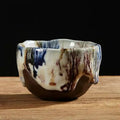 OEM ODM Glazed Retro Coffee Mug Japanese Style Unique Ceramic Latte Coffee Tea Mug Cup for Office and Home