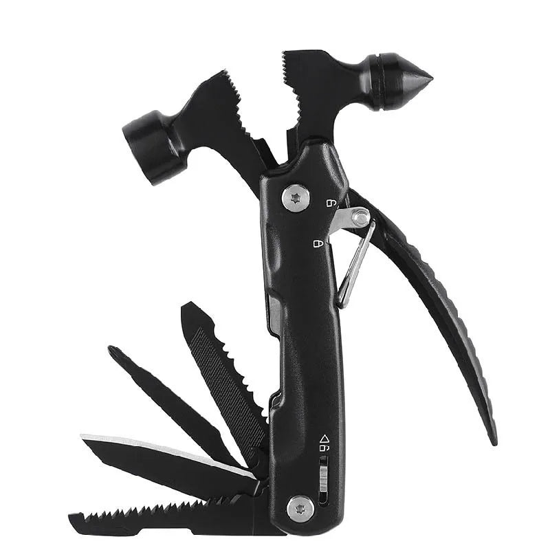 Hot Selling Durable Car Multifunctional Emergency Life Hammer Outdoor Camping Tool Stainless Steel Multi Tool OEM Maitian FB019