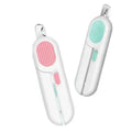 Pet Grooming Nail Trimmer Scissors Tool ABS Stainless Steel LED Light Reptiles Claw Luminous Nail Clipper Eco-Friendly