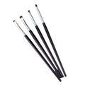 Professional Goat Hair Flat Head Thin Blade Makeup Brush for Single Eyeliner Eyebrow Lips Use