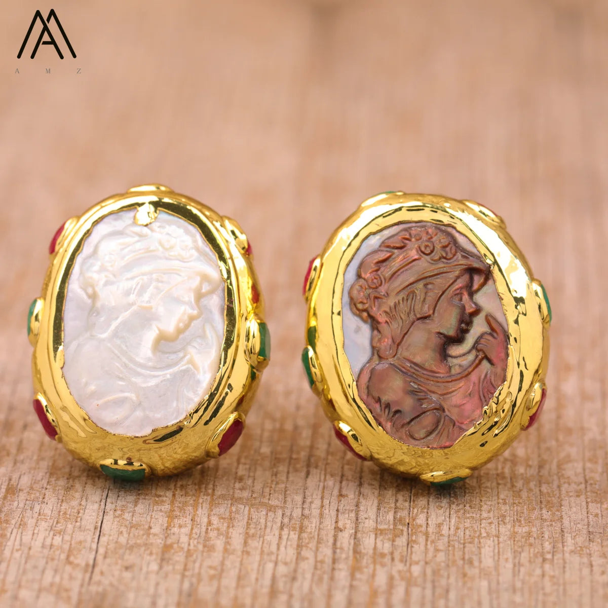 Goddess Shell Rings for Women Dainty Jewelry Mother's Day Gifts