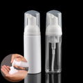 30ml 1oz 2oz Empty Travel Mini Clear White Plastic Lash Shampoo Face Cleanser Soap Dispenser Foam Pump Bottle 50ml 60ml