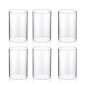 Different Size Support Custom Classic Popular Wholesale Clear Glass Cylinder Vase