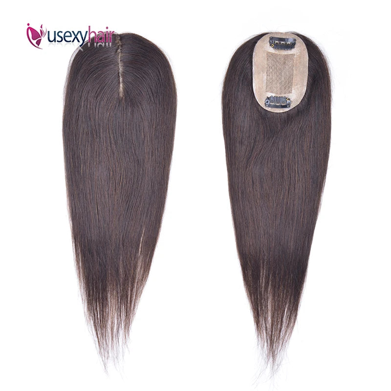 Many Colors Cheap Hair Toppers for Women Human Hair Topper