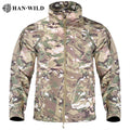 New Design Zippered Jacket  Breathable 100% Polyester Waterproof Autumn Winter  Camouflage Jacket Stay Warm