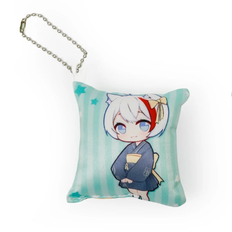 Wholesale Hot Sell Sublimation Print Custom Small Anime Mini Dakimakura Pillow Keychain