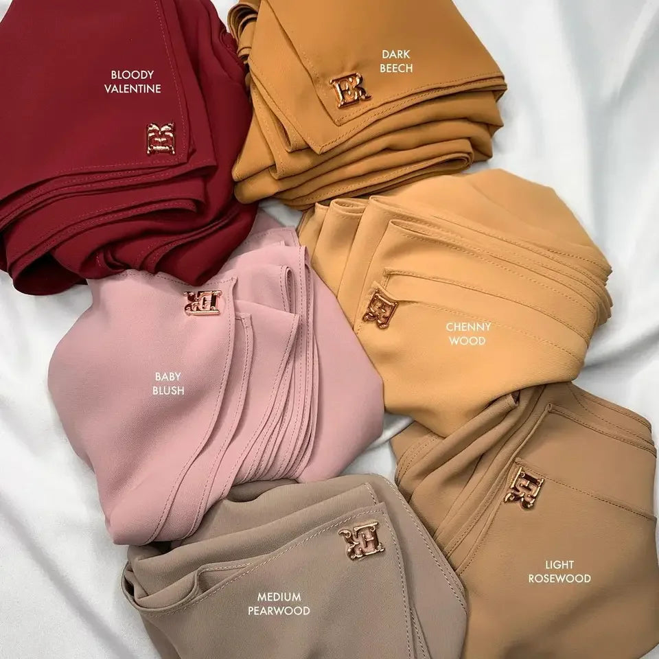 Premium Chiffon Muslim Hijabs Scarf for Women Heavy Weight Chiffon Shawl Headscarf Wrap Foulard Islamic Turban Headband 180*70cm